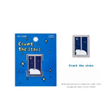 MO•CARD Cat Life Mini Theatre Hollow Metal Bookmark