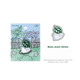 MO•CARD Cat Life Mini Theatre Hollow Metal Bookmark