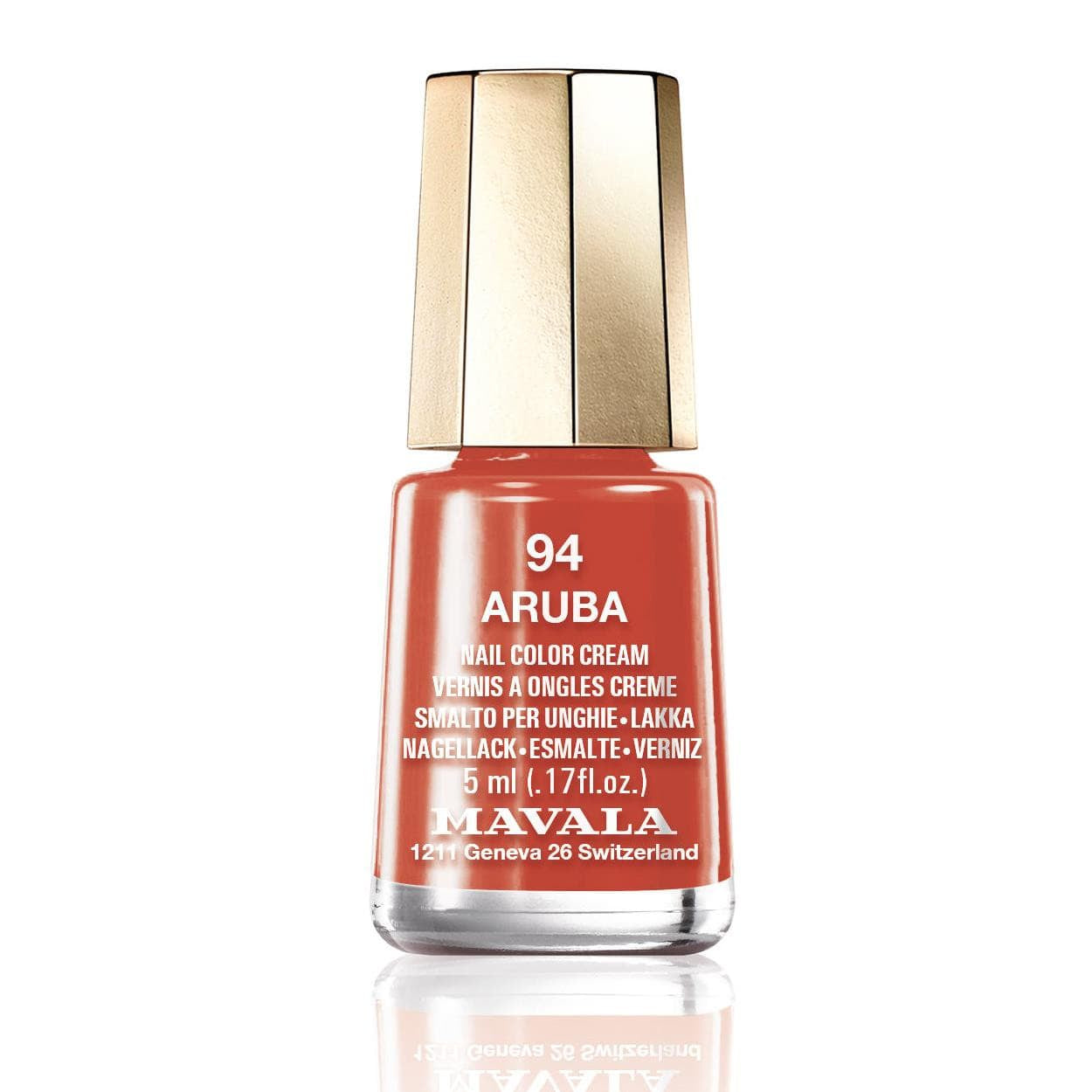 Mavala Mini Color Nail Polish - Sunset Orange 118