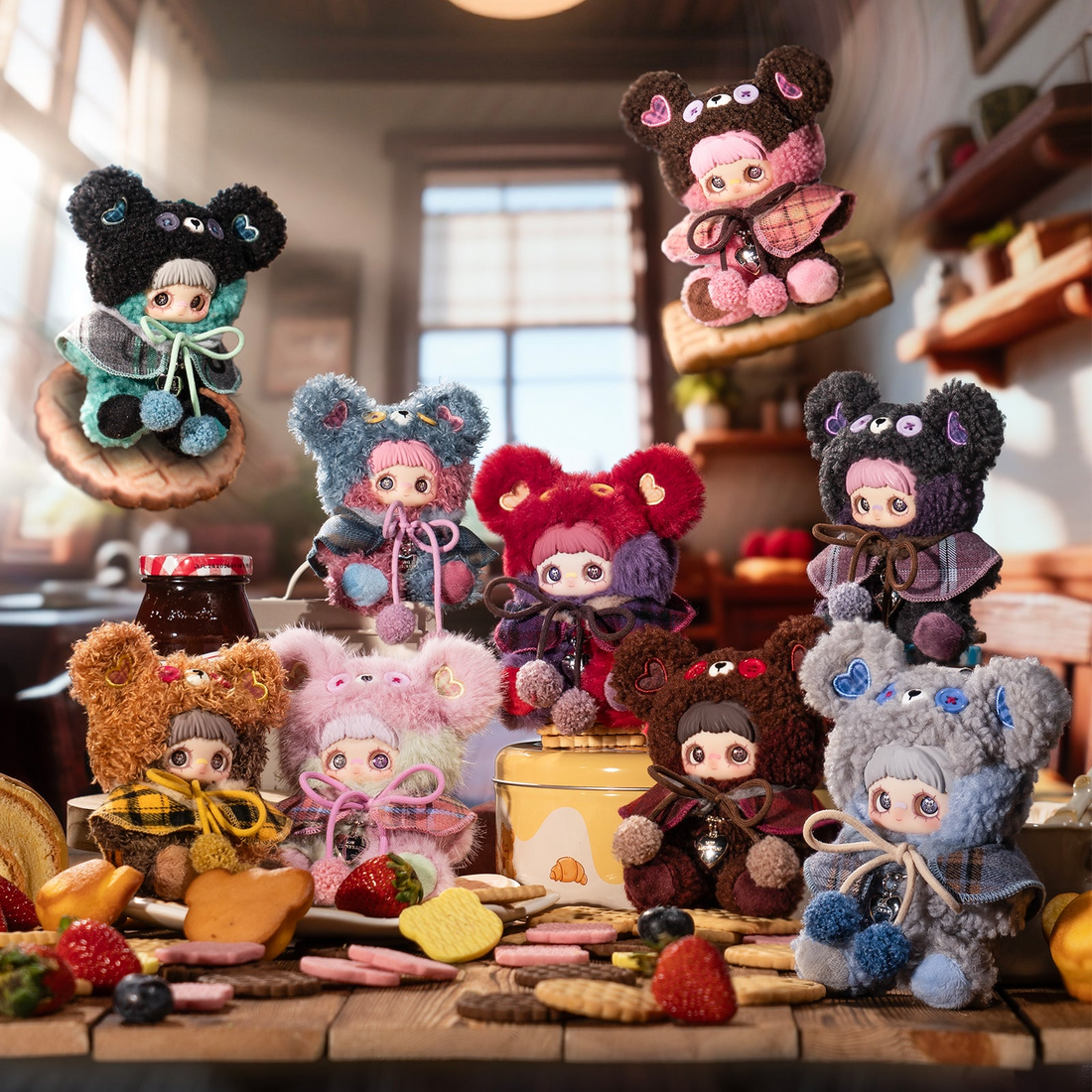 Maymei Tiny Bear Cookie Series Plush Doll Blind Box, image 12