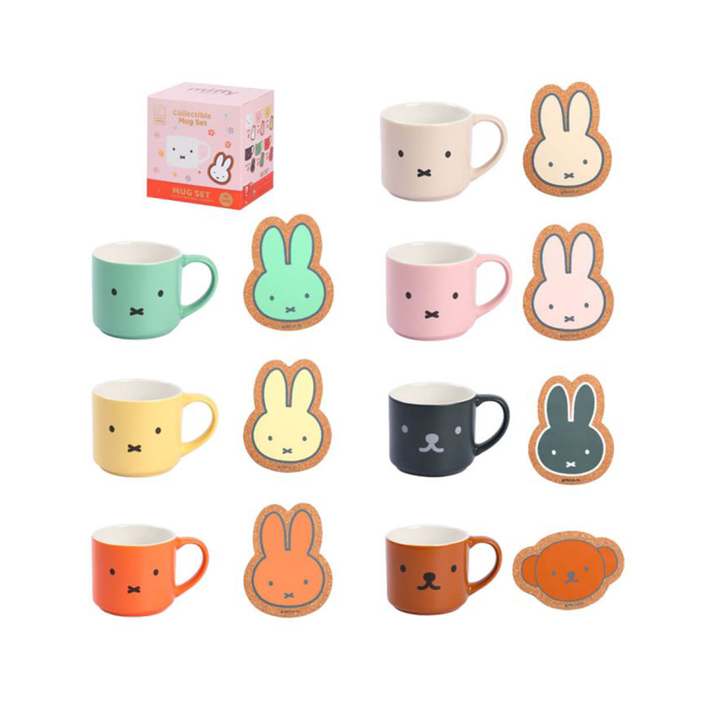 Miffy Collectible Mug & Coaster Set Blind Box