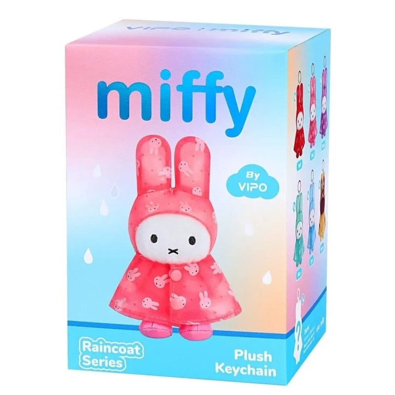 Miffy Raincoat Series Plush Keychain Blind Box