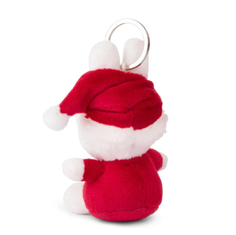 Miffy Santa Keychain