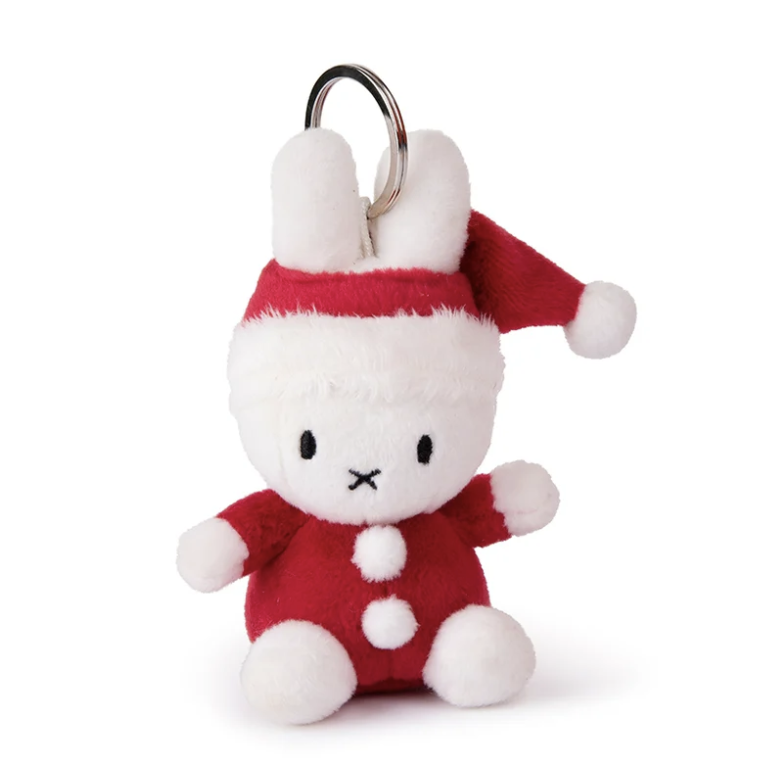 Miffy Santa Keychain