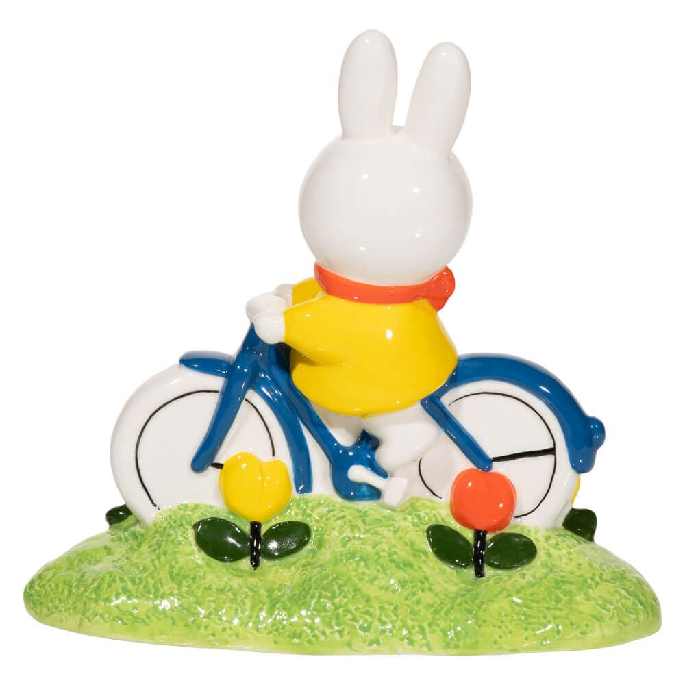 Miffy Tulip Garden Bike Ride Figurine, image 2