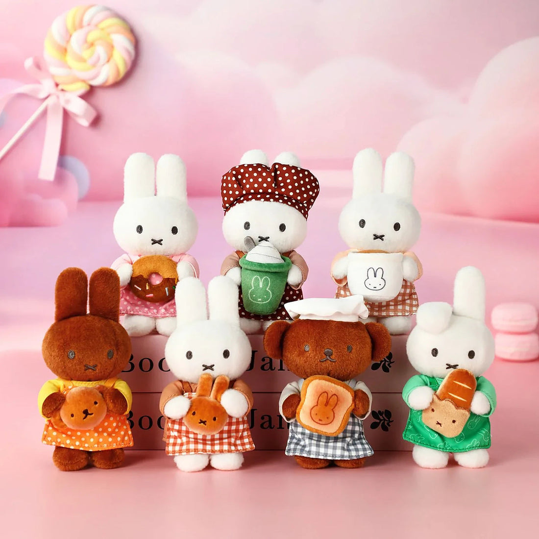 Miffy Bakery Series Plush Keychain Blind Box, image 2