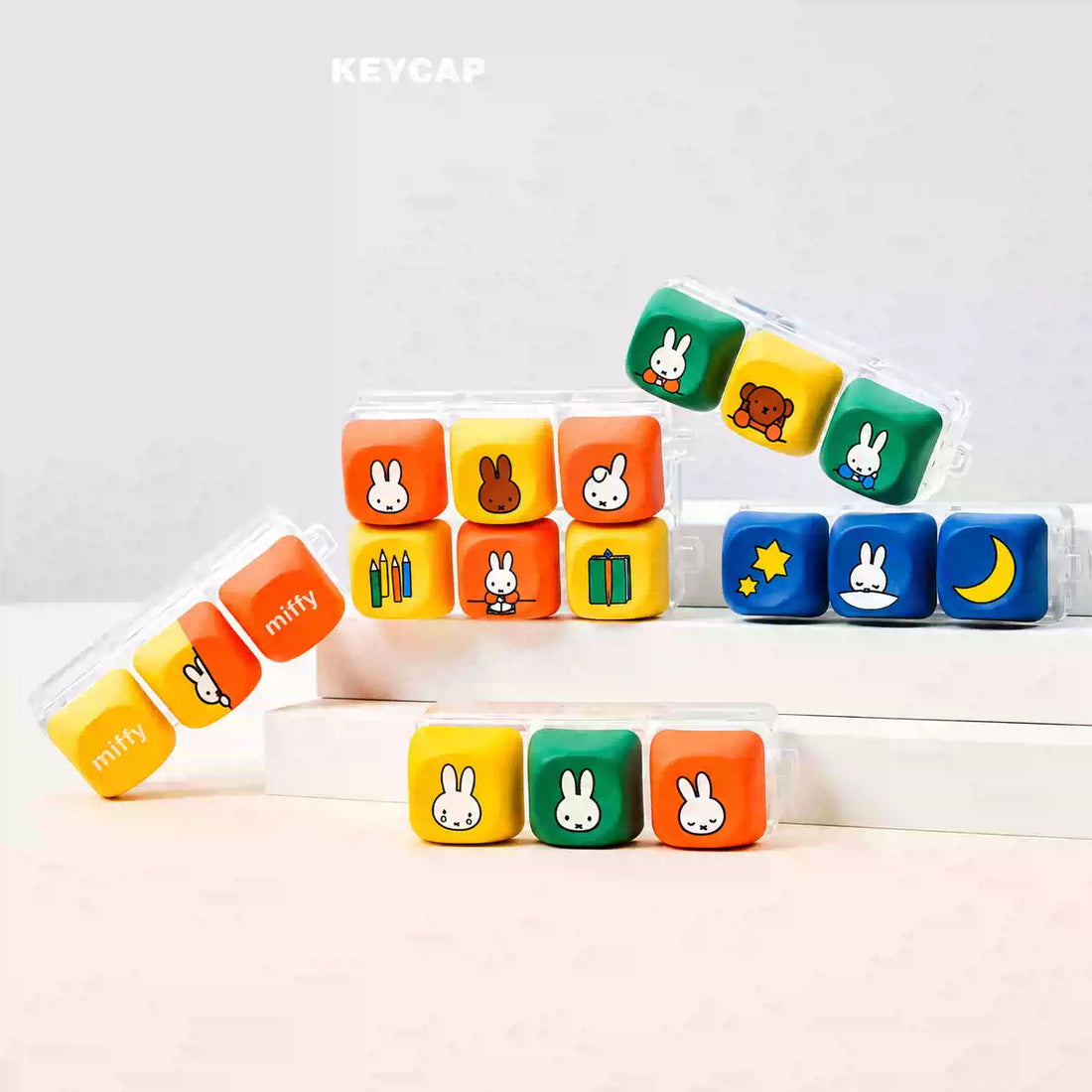 Miffy Keycap Fidget Keychain Blind Box, image 2
