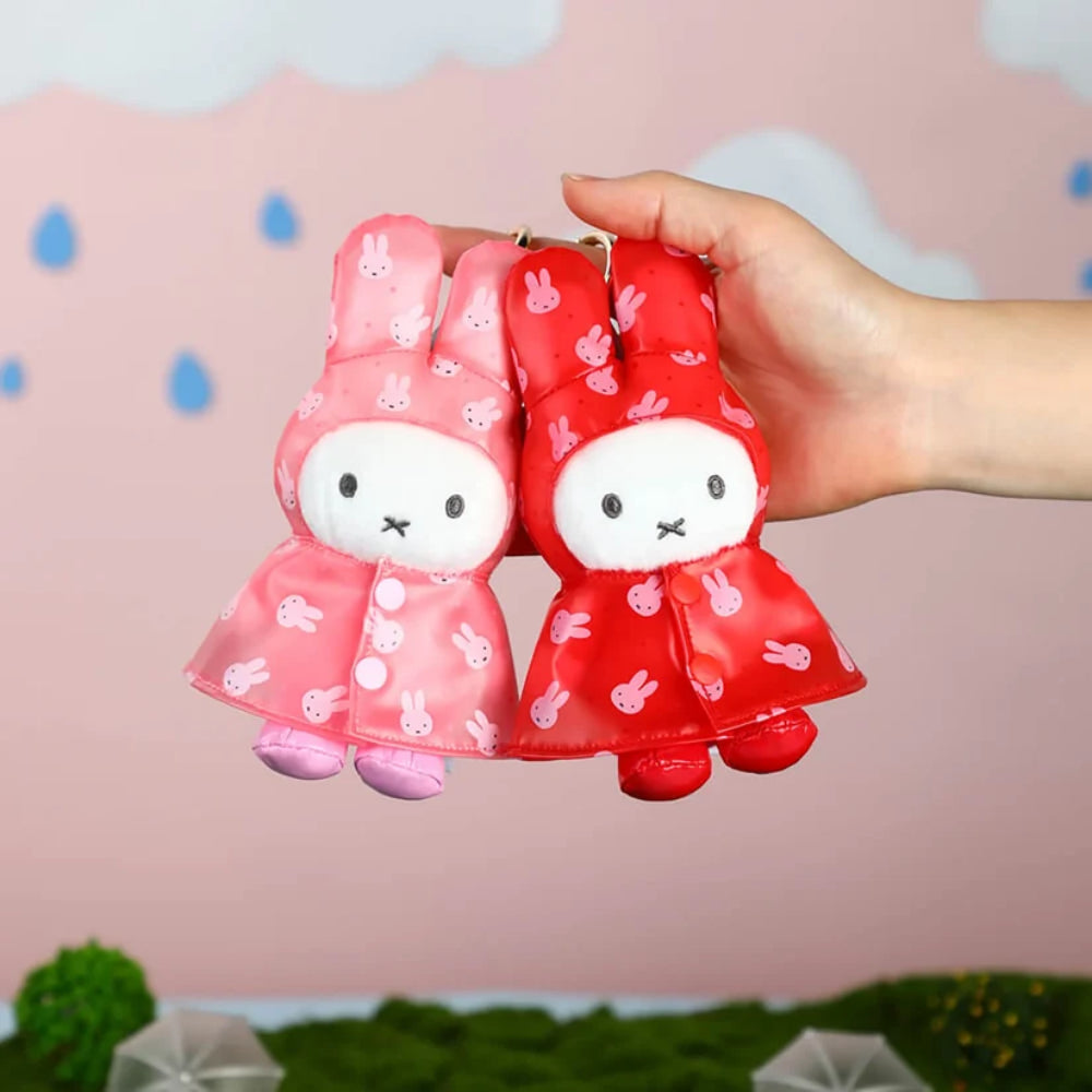Miffy Raincoat Series Plush Keychain Blind Box