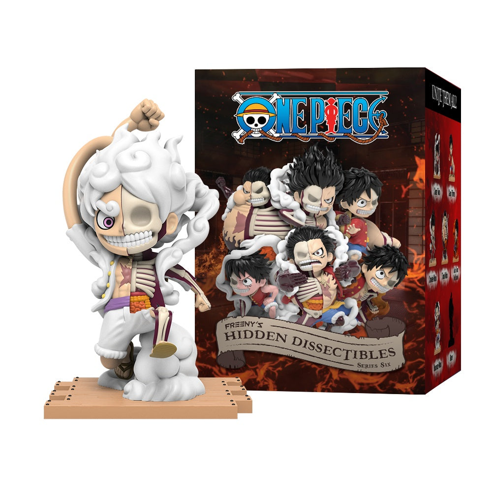 Mighty Jaxx: Freeny's Hidden Dissectibles – One Piece Luffy's Gears Edition Blind Box