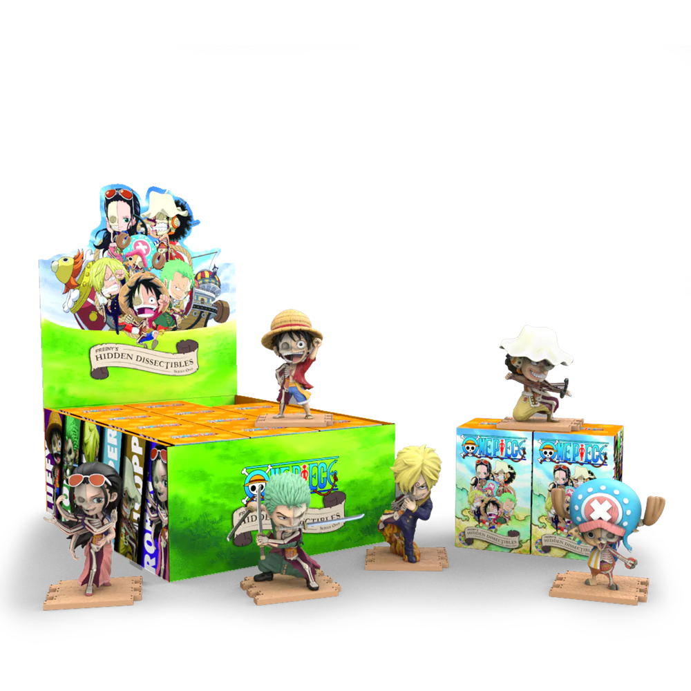 Mighty Jaxx: Freeny's Hidden Dissectibles – One Piece Series 1 Blind Box