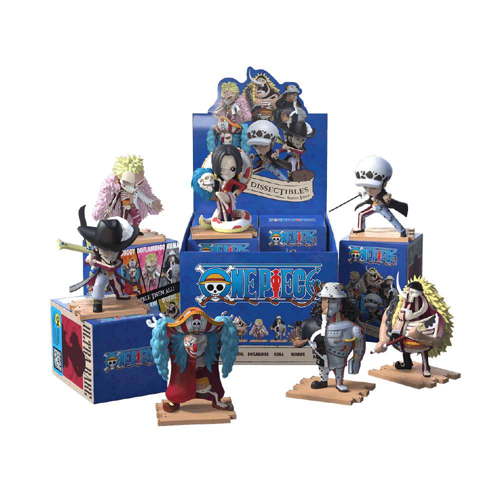 Mighty Jaxx: Freeny's Hidden Dissectibles – One Piece Warlords Edition Blind Box