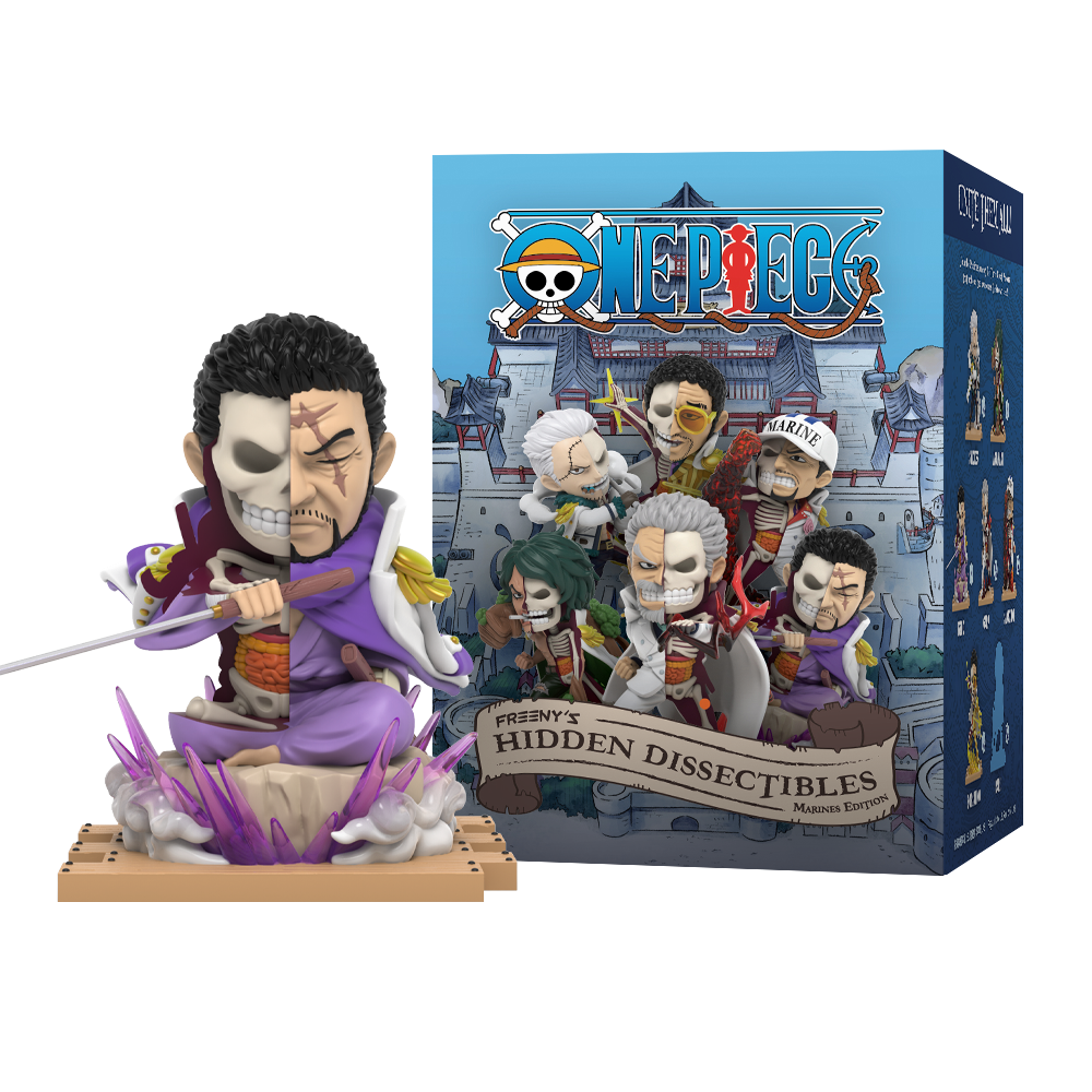 Mighty Jaxx: Freeny's Hidden Dissectibles One Piece Marines Edition Blind Box