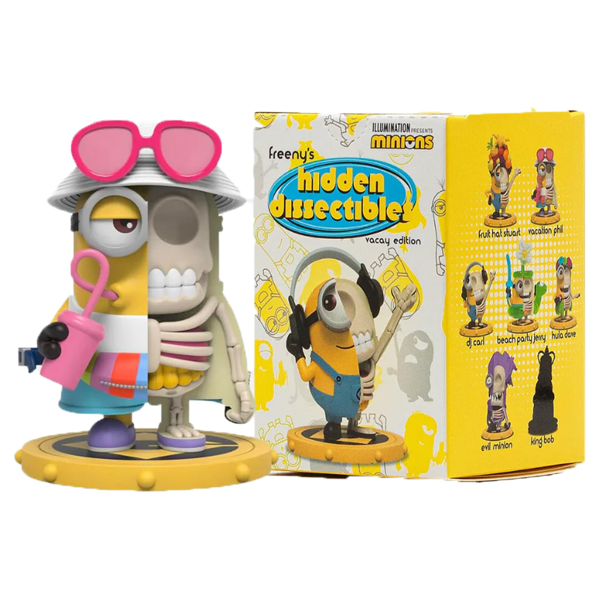 Mighty Jaxx: Freeny's Hidden Dissectibles Minions Series 1 – Vacay Edition Blind Box
