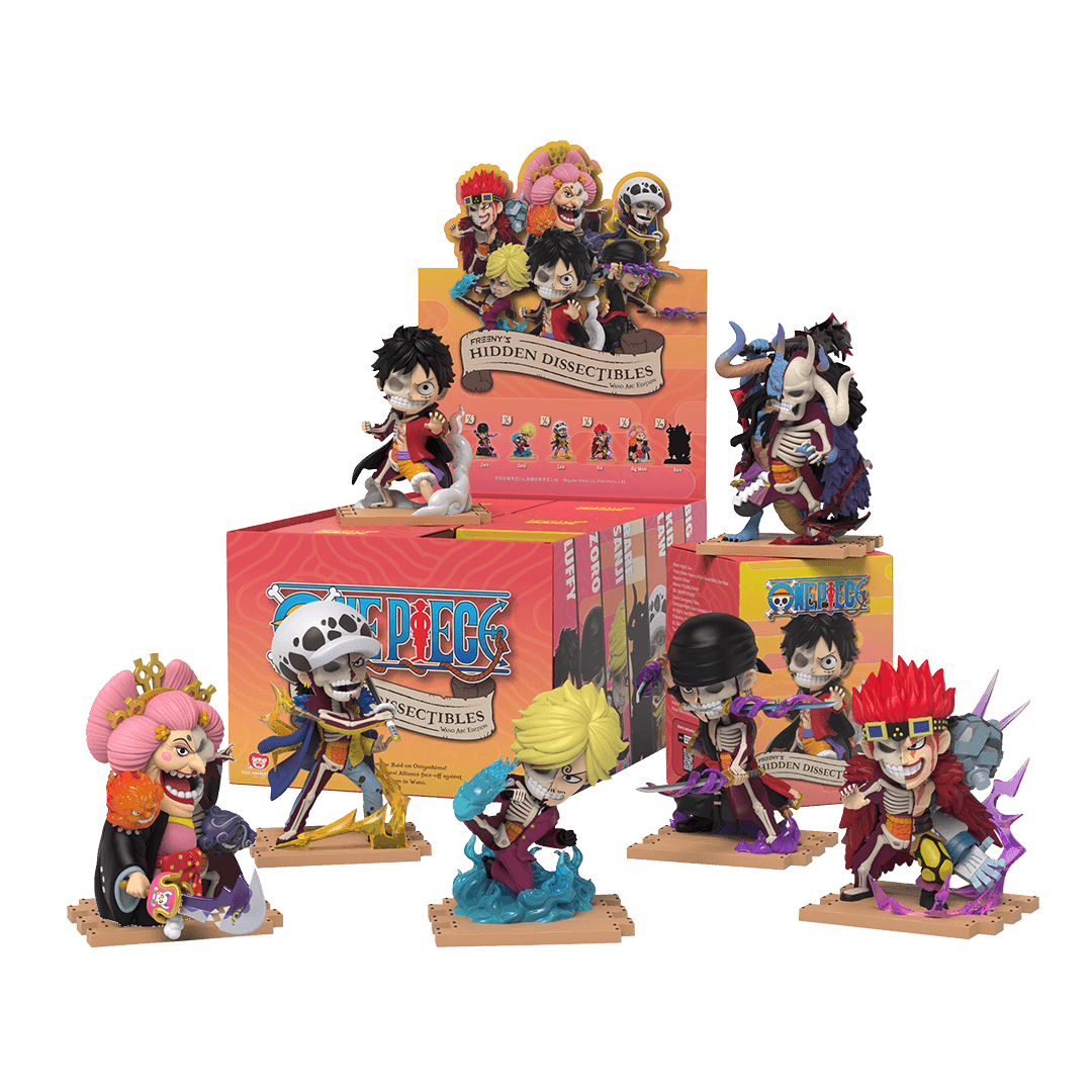Mighty Jaxx: Freeny's Hidden Dissectibles One Piece Wano Arc Edition Blind Box