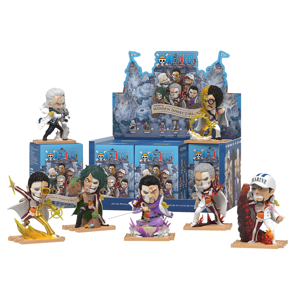 Mighty Jaxx: Freeny's Hidden Dissectibles One Piece Marines Edition Blind Box