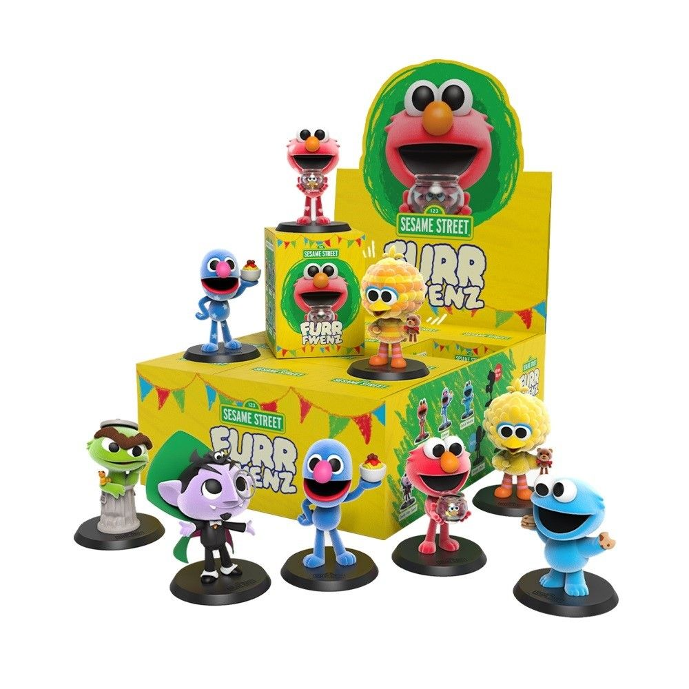 Mighty Jaxx: Furr Fwenz – Sesame Street Blind Box