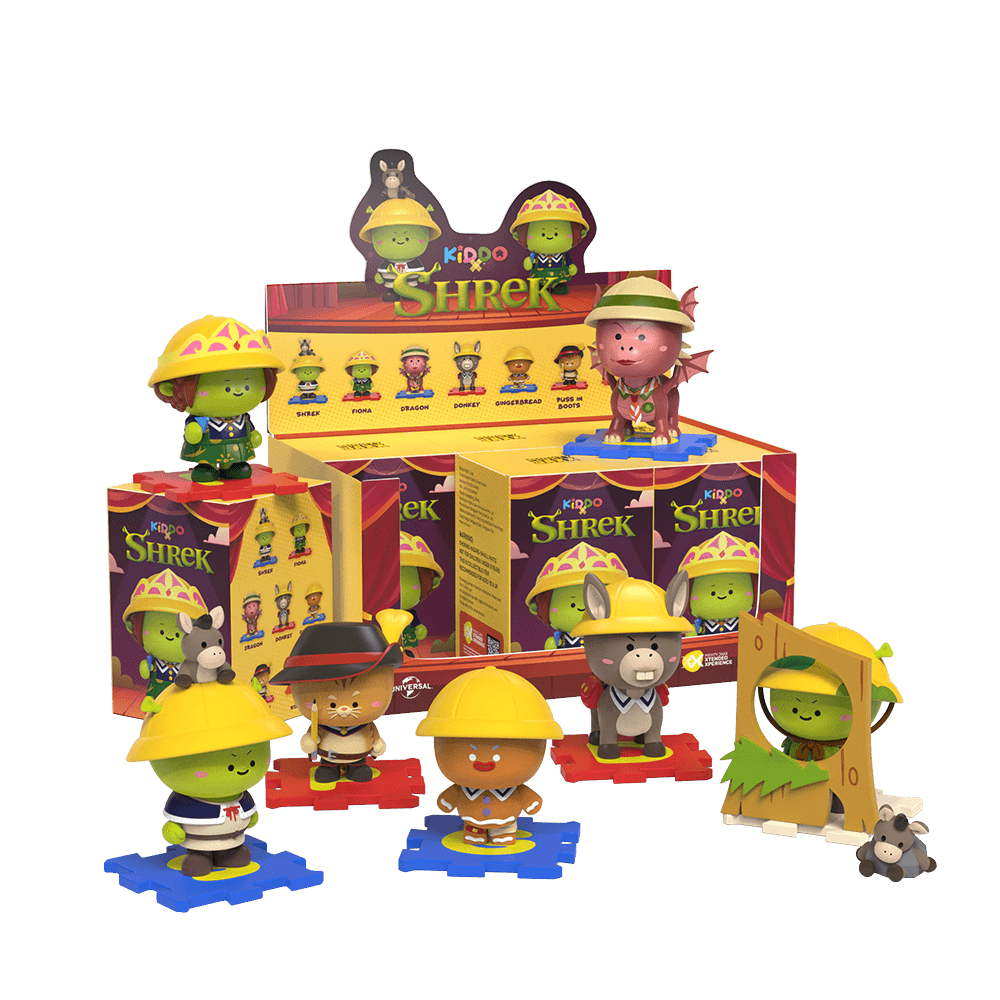 Mighty Jaxx: Kiddo X Shrek Blind Box