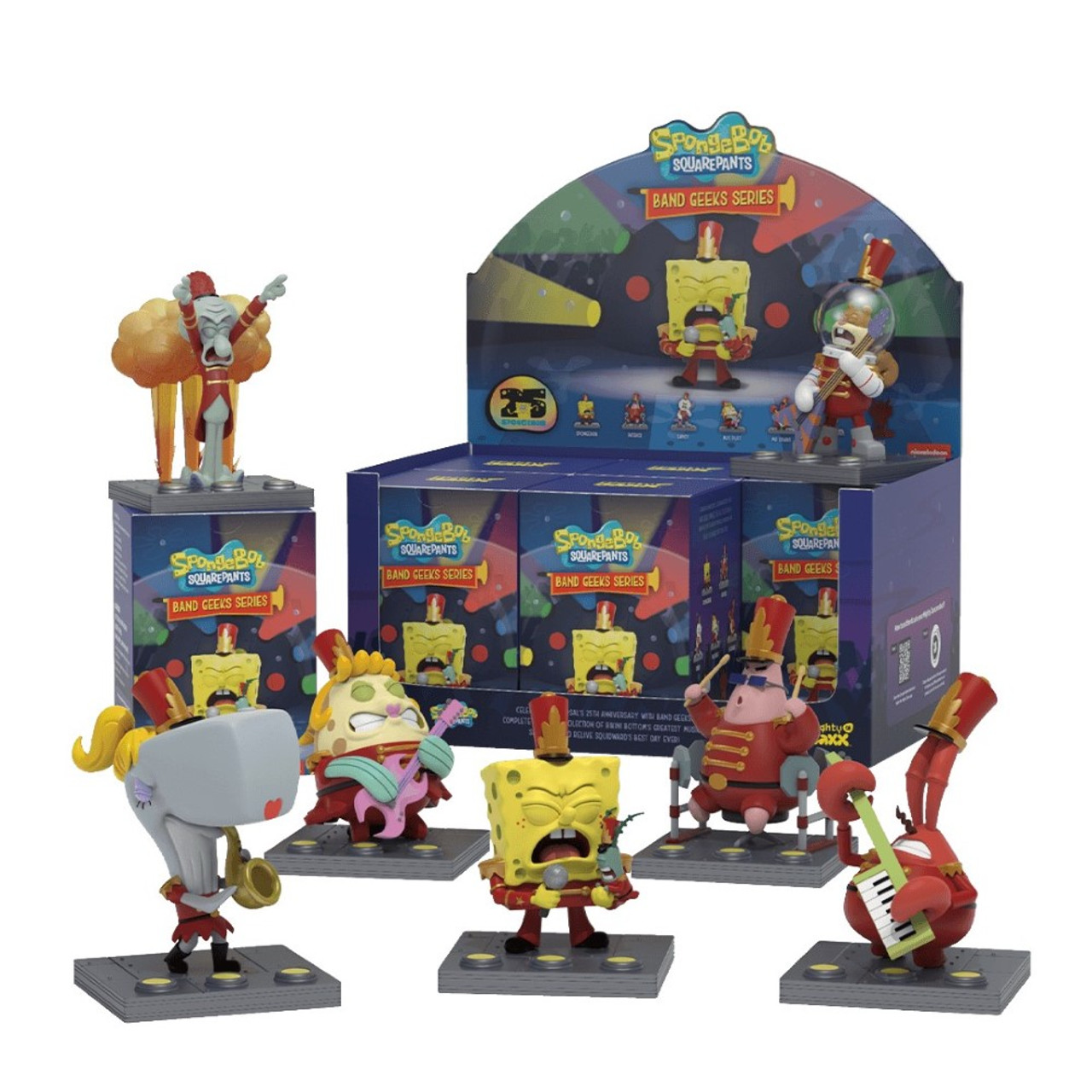 Mighty Jaxx: SpongeBob SquarePants Band Geeks Series Blind Box
