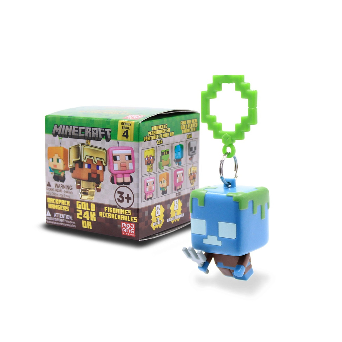 Minecraft Backpack Hangers Series 4 Blind Box