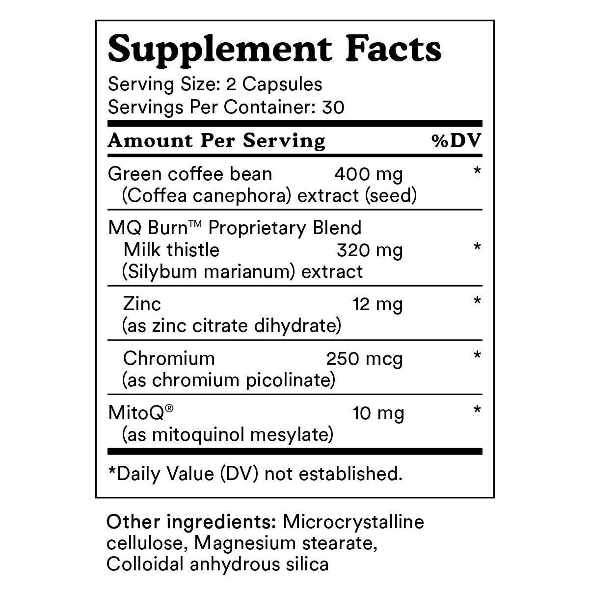 MitoQ  Liver Metabolism 60 Capsules