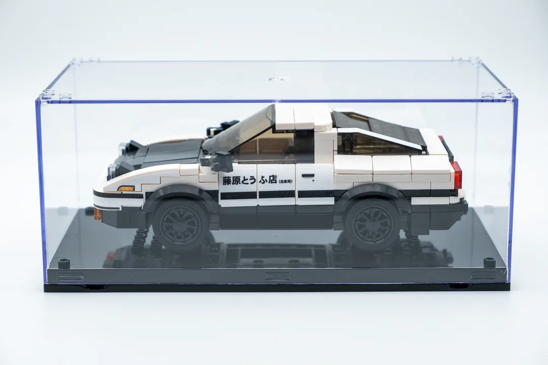 Mould King AE86 Mini Sports Car Building Set with Display Case - 418 Pieces - 27013, image 3