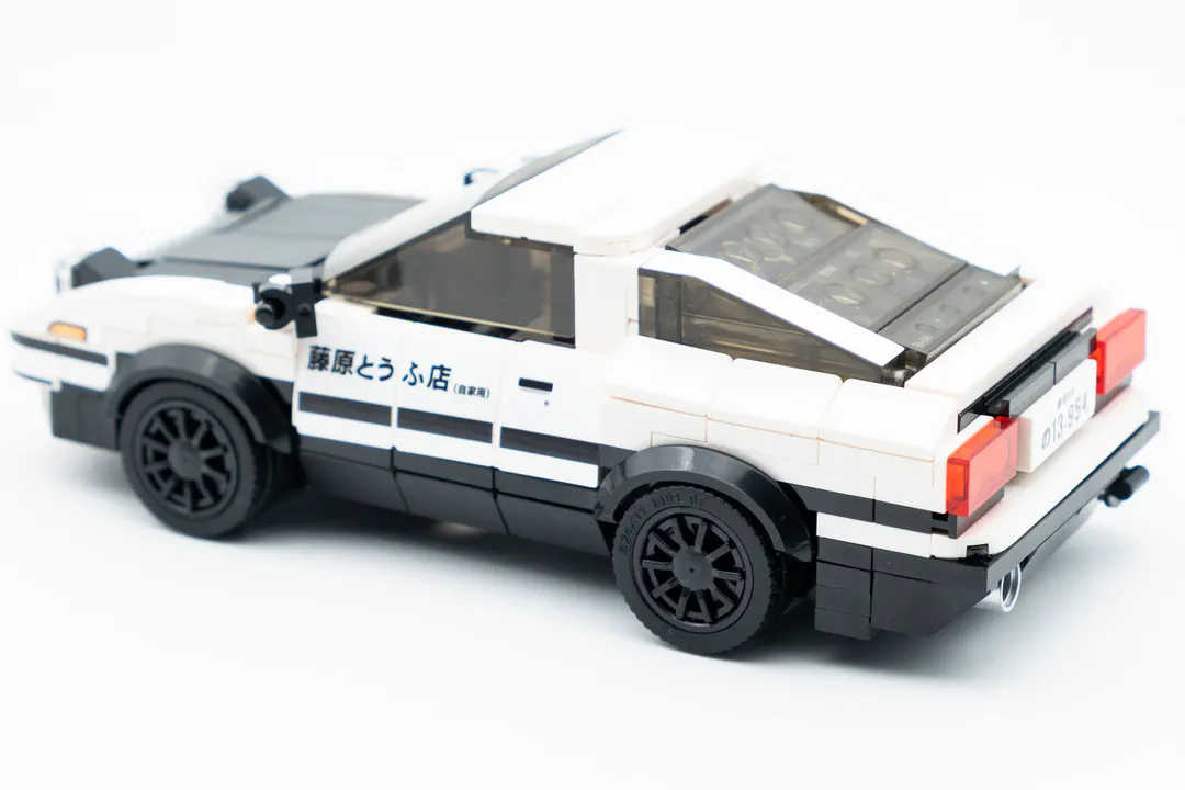Mould King AE86 Mini Sports Car Building Set with Display Case - 418 Pieces - 27013, image 2