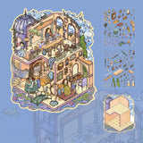 Mr. Paper 2.5D Deco Scene Sticker Dream Isles Series