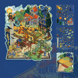 Mr. Paper 2.5D Deco Scene Sticker Dream Isles Series