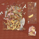 Mr Paper 2.5D Deco Scene Sticker Prince of the Stars Series
