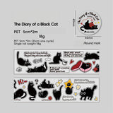 Mr Paper Cat & Dog Diary Series Sticker Tape