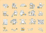 Mr. Paper Cats and Dogs Wearing Rain Boots Series Sticker Pack