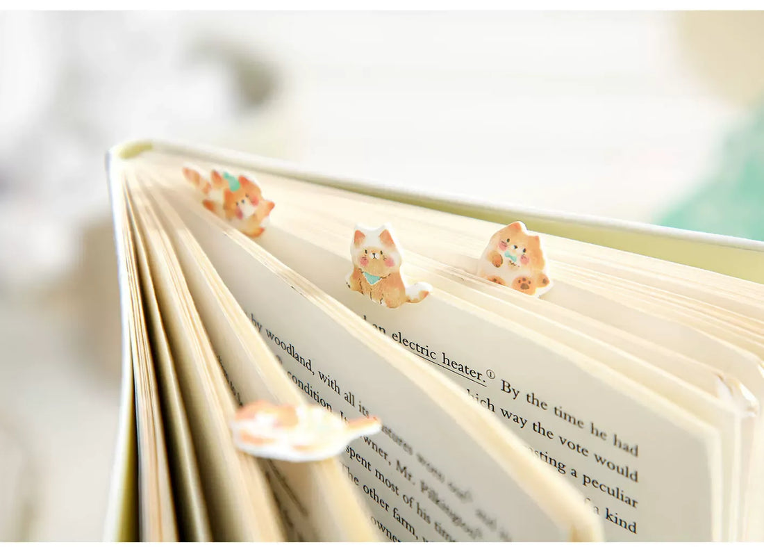 Mr Paper Sticky Notes Set – Fluffy Cat House Index Tabs & Memo Notes, image 14