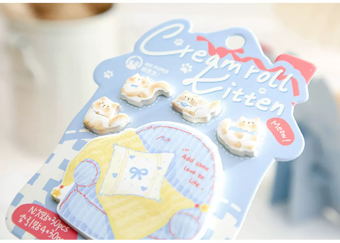 Mr Paper Sticky Notes Set – Fluffy Cat House Index Tabs & Memo Notes, image 15