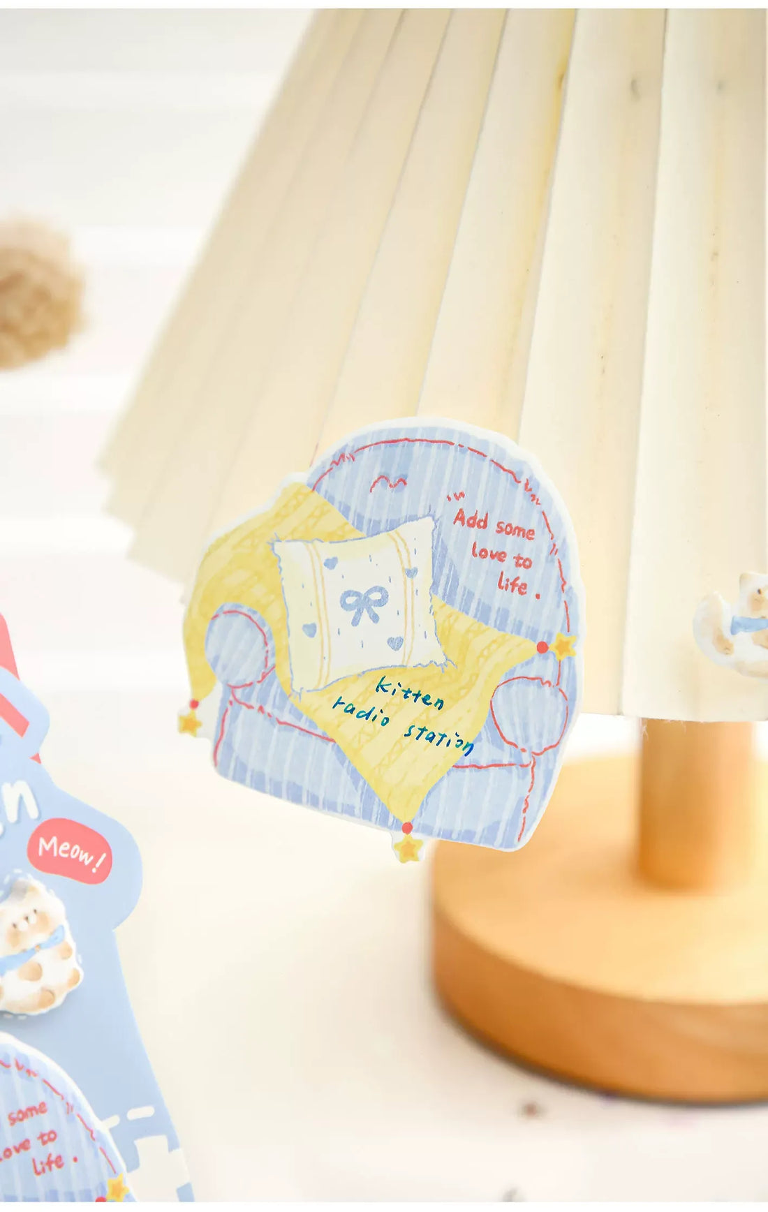 Mr Paper Sticky Notes Set – Fluffy Cat House Index Tabs & Memo Notes, image 16