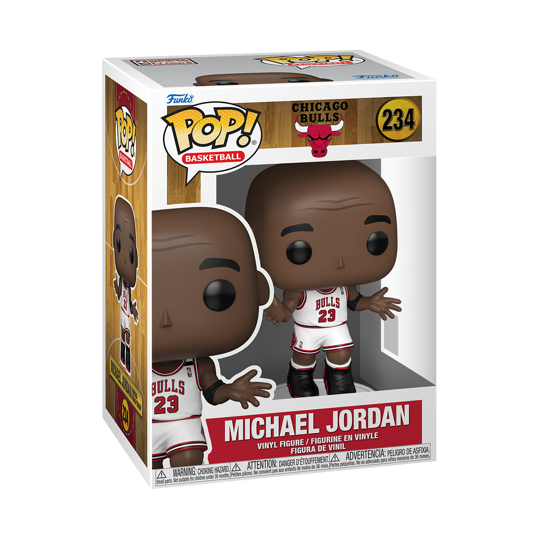 Funko Pop! NBA: Bulls - Michael Jordan (Shrug) Vinyl Figure, image 2