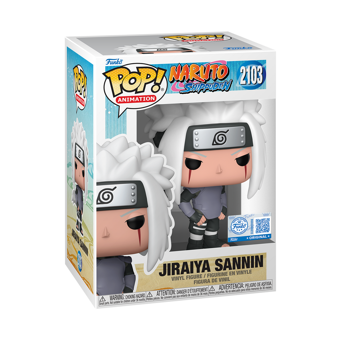 Funko Pop! Naruto - Jiraiya Sannin Vinyl Figure, image 2