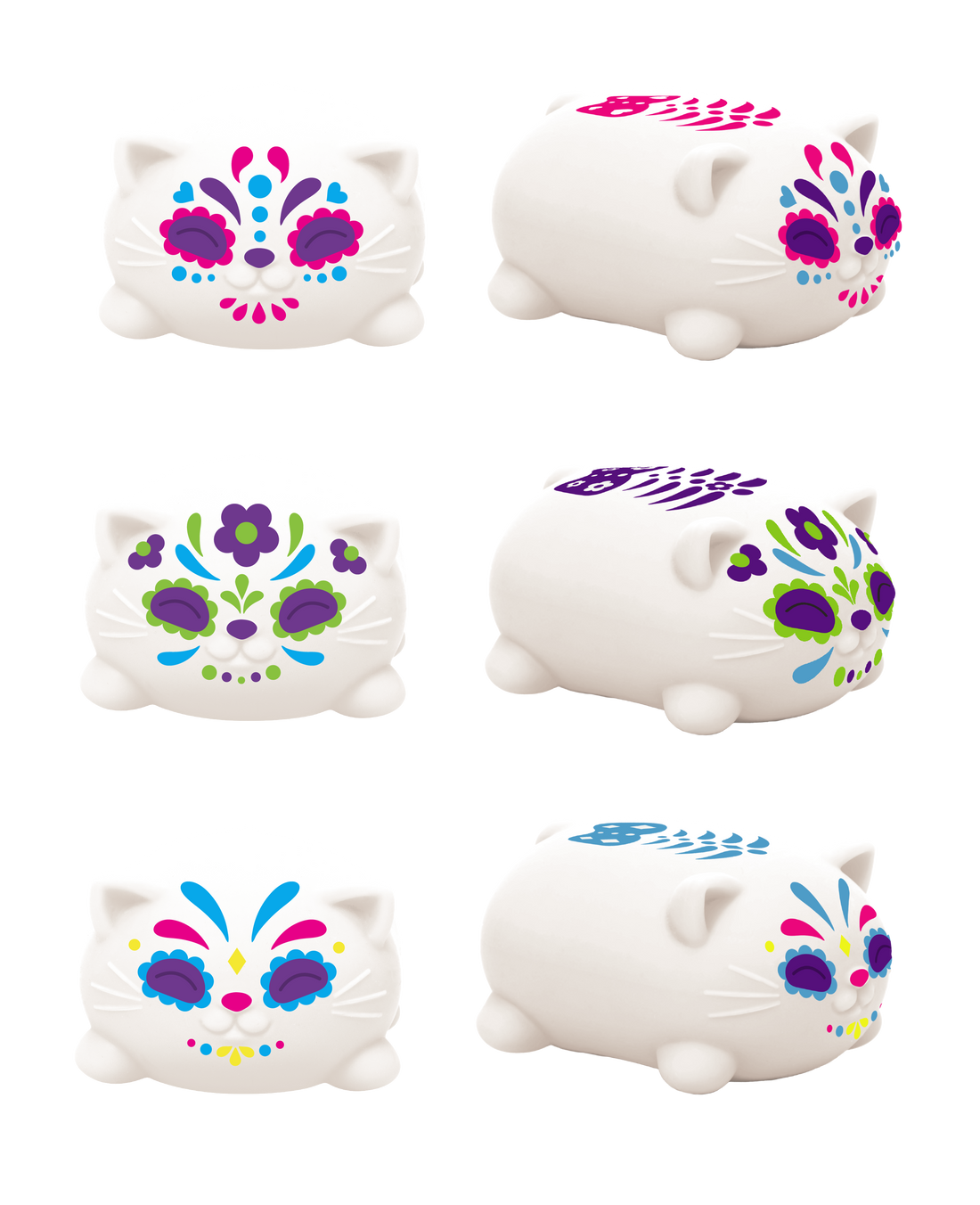 NeeDoh Sugar Skull Cats, image 4