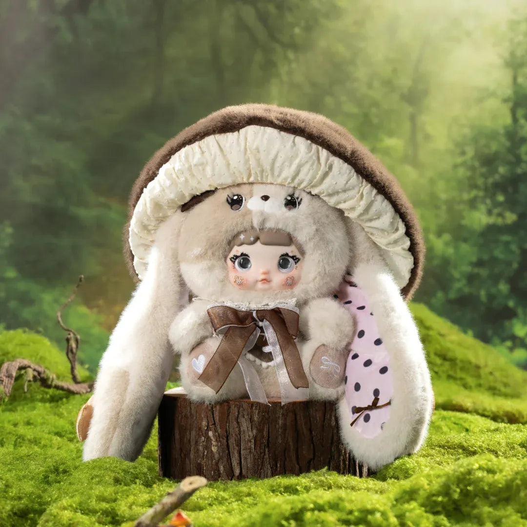 Nommi Mushroom Hat 400% Vinyl Plush Doll Series Blind Box, image 3