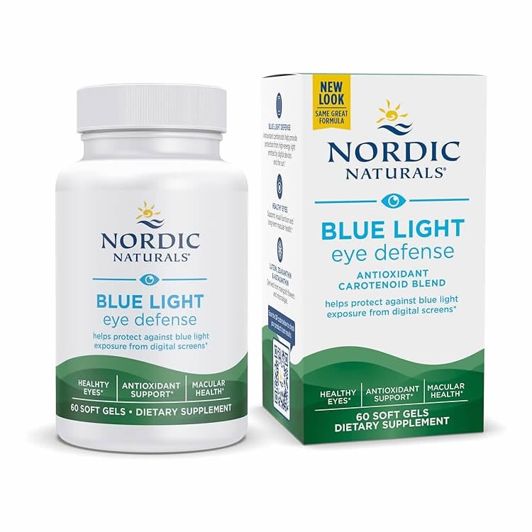 Nordic Naturals Blue Light Eye Defense 60 Softgels