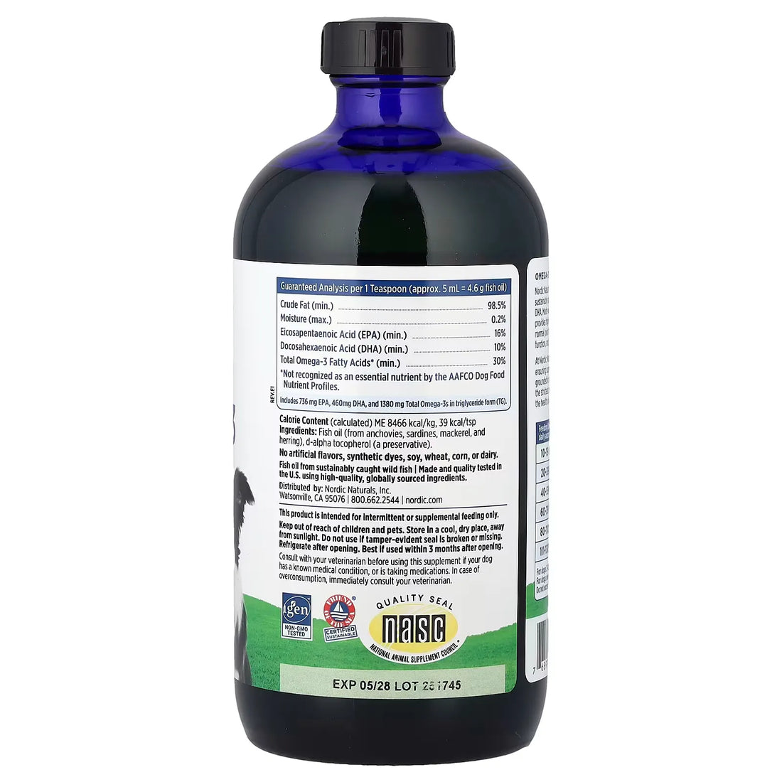 Nordic Naturals Omega-3 Pet for Dogs - 437ml, image 2
