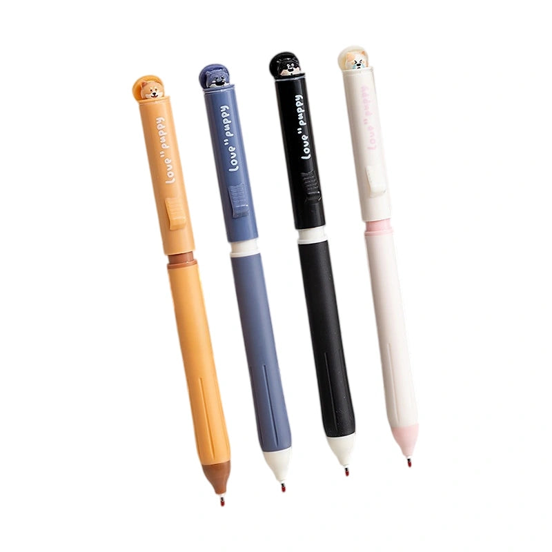Mura Love Puppy 0.5mm Quick-Dry Retractable Gel Pen
