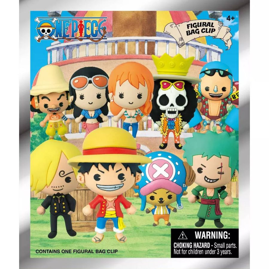 One Piece - 3D PVC Bag Clips S1 Blind Bag
