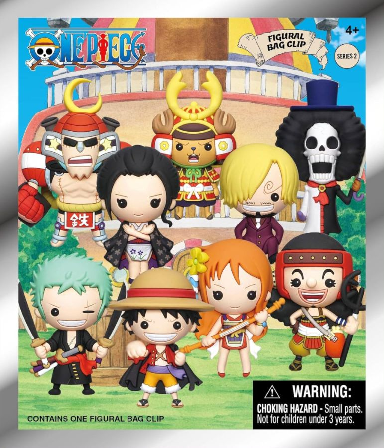 One Piece - 3D PVC Bag Clips S2 Blind Bag