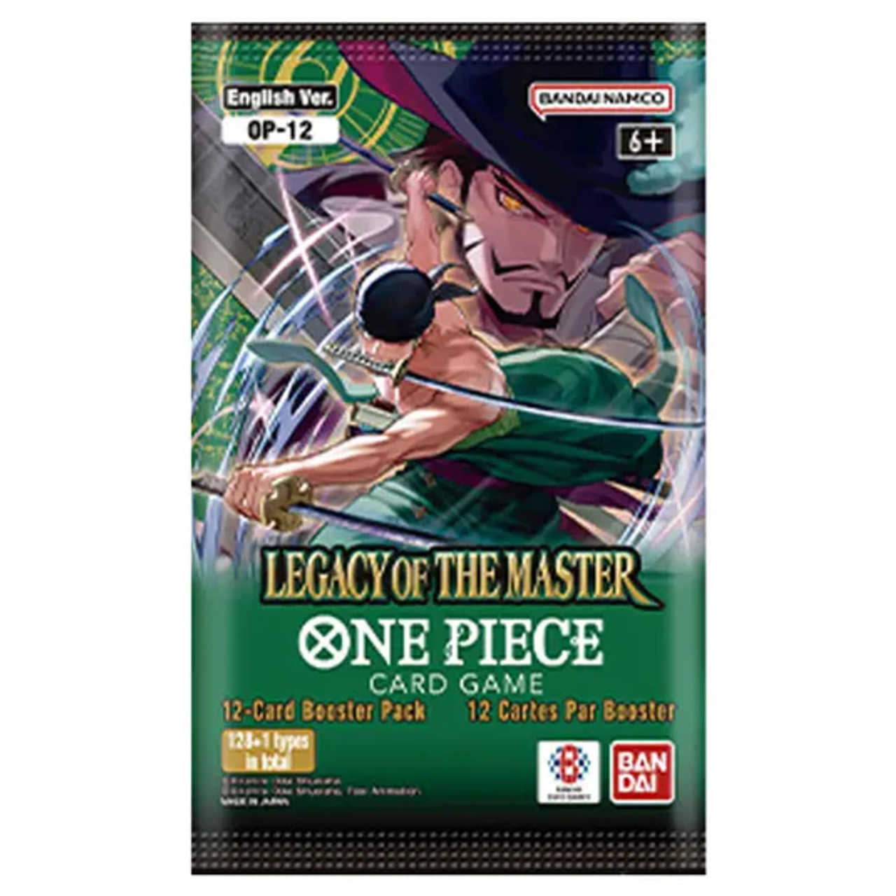 One Piece Card Game [OP-12] Booster – Legacy Of The Master