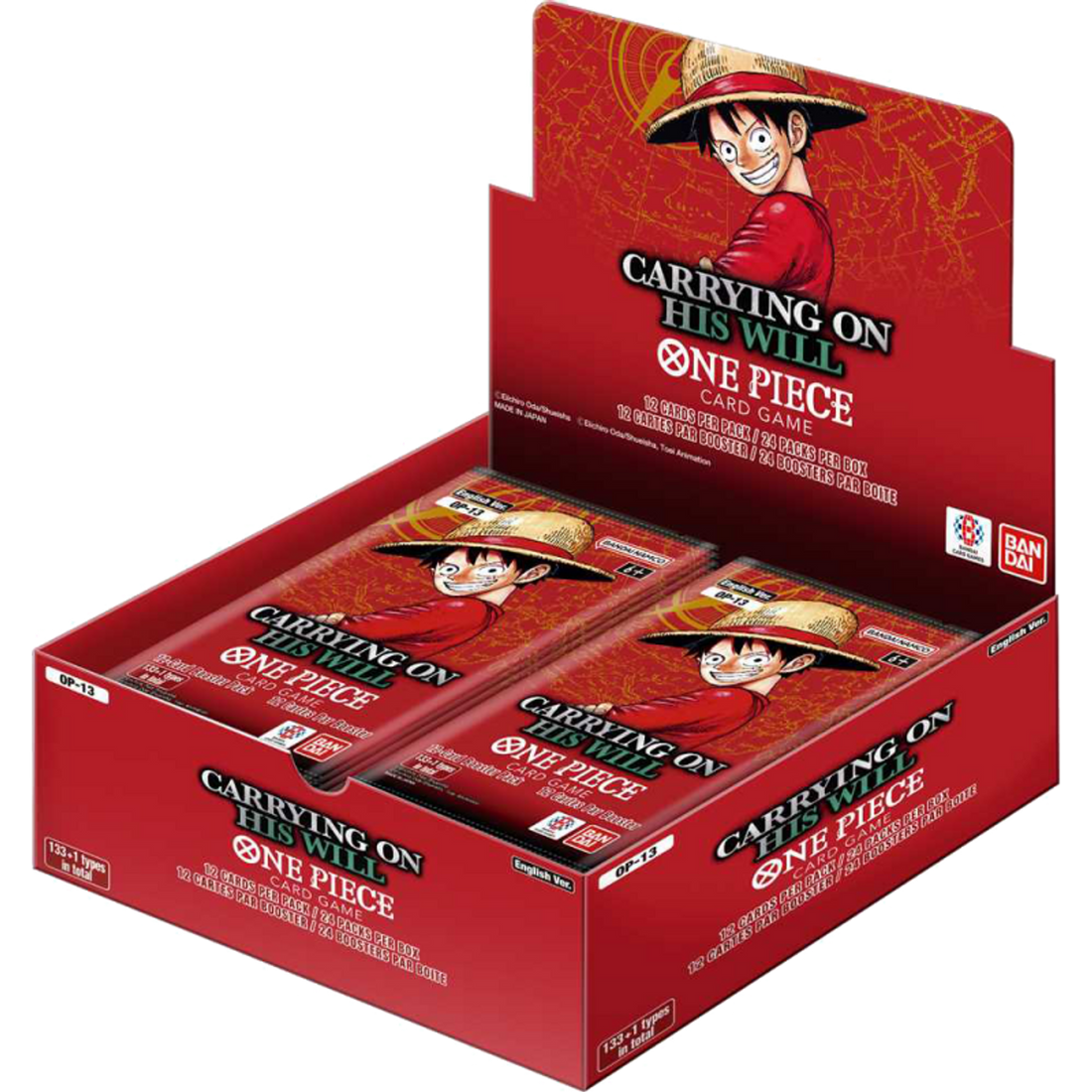 One Piece Card Game [OP-13] Booster – Carrying On His Will, image 2