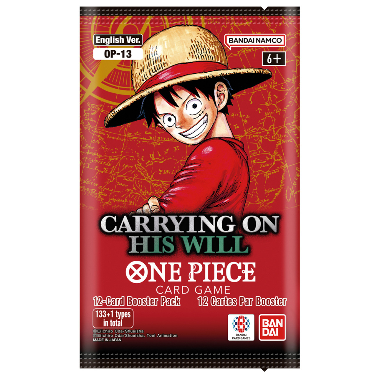 One Piece Card Game [OP-13] Booster – Carrying On His Will