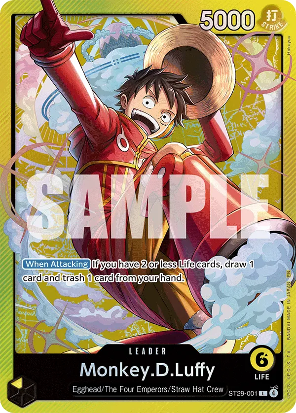 One Piece Card Game [ST-29] Starter Deck - Egghead, image 4