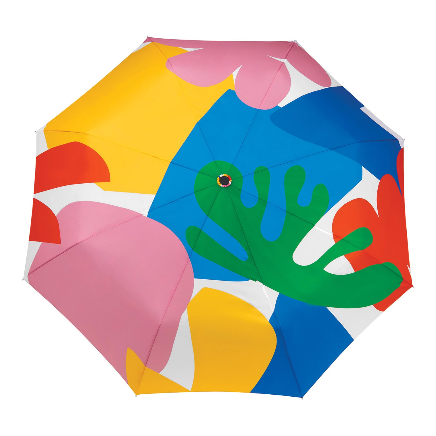 Original DuckHead Duck Umbrella Matisse with vibrant Matisse print in bold colors.