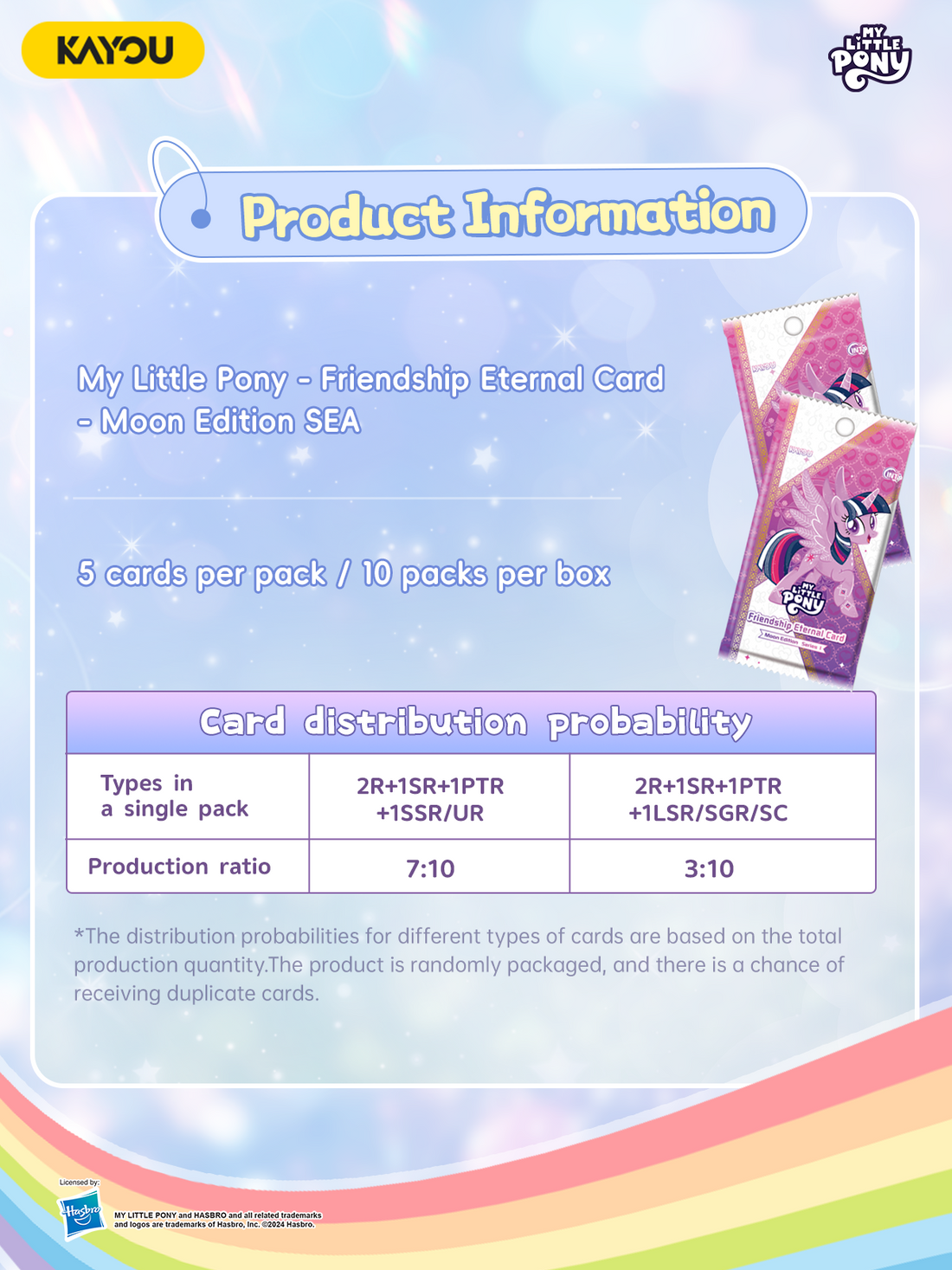 My Little Pony Trading Card Friendship Eternal - Moon Edition SEA, image 10