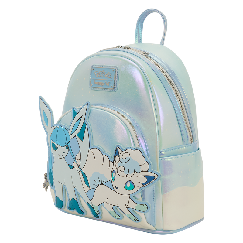 Loungefly Pokemon Ice Type Winter Mini Backpack | Glaceon & Alolan ...